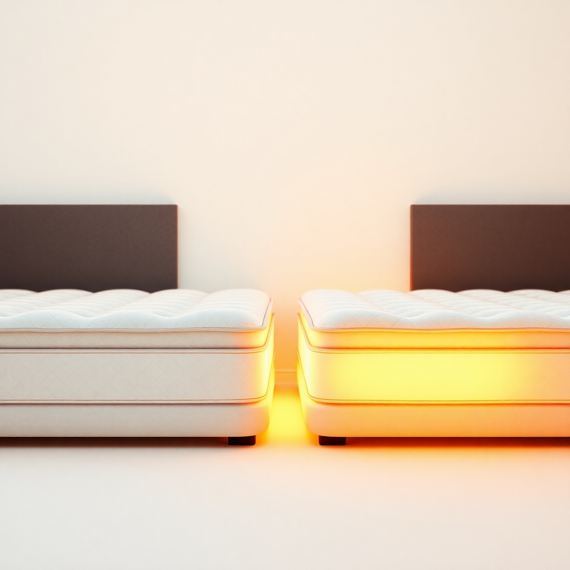 Creative visual of sleep tips - detox, yoga, calm room